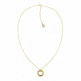 Tommy Hilfiger Ladies Gold Hardware Pendant and Chain 2780605