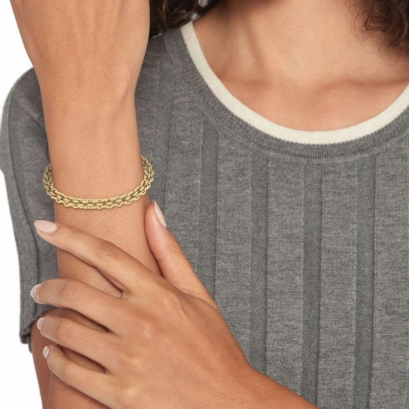 Tommy Hilfiger Ladies Gold Plated Chain Bracelet 2780842