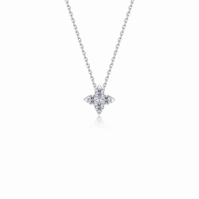 Trillium Bloom Necklace N0344CLP18