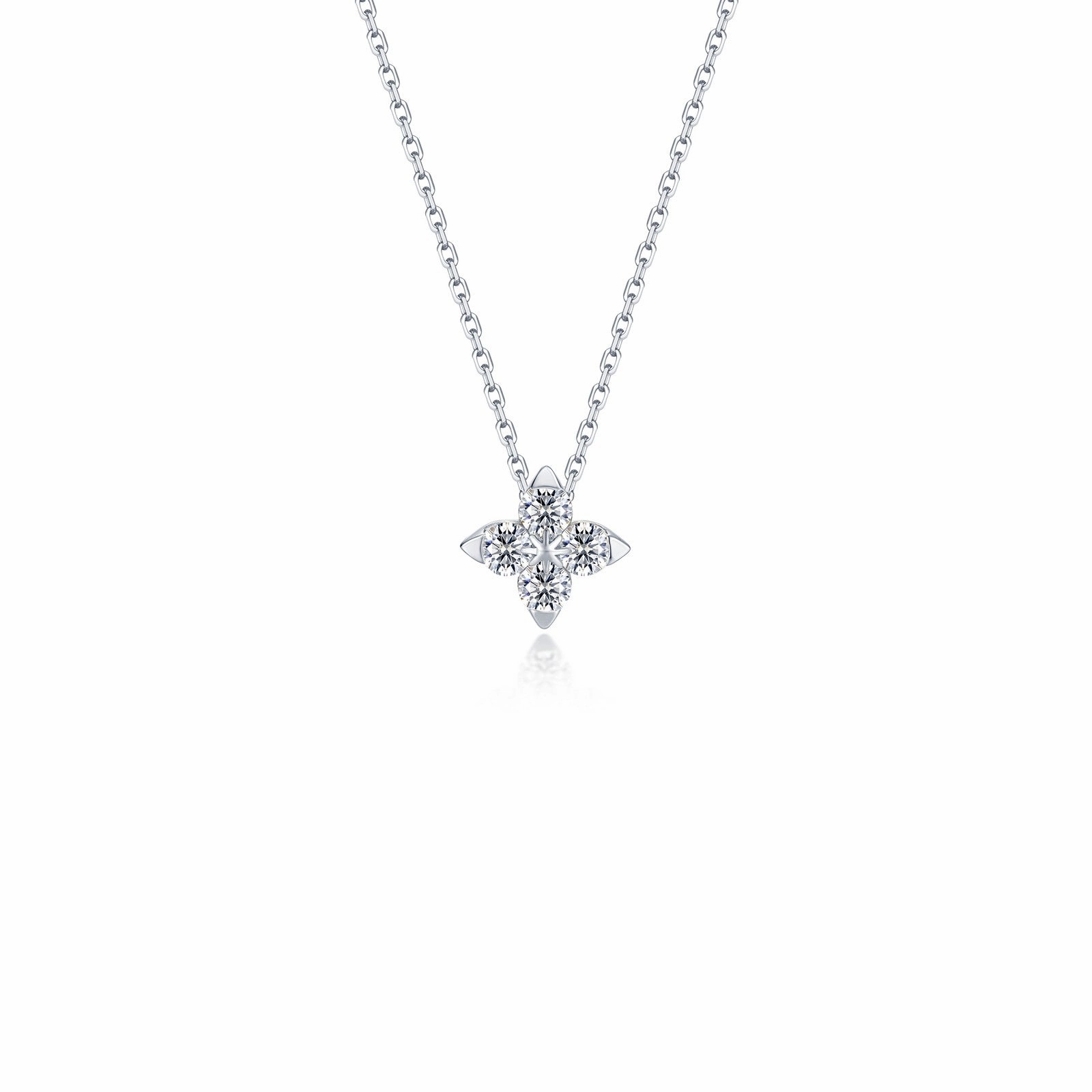 Trillium Bloom Necklace N0344CLP18