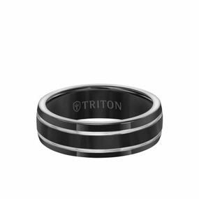 Triton Carved Wedding Band 11-2028BT-G
