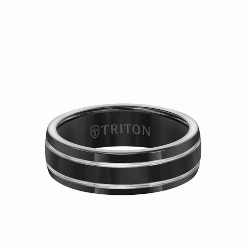 Triton Carved Wedding Band 11-2028BT-G