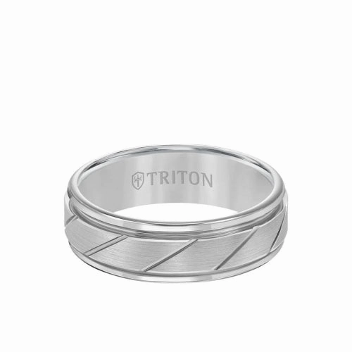 Triton Carved Wedding Band 11-2215C