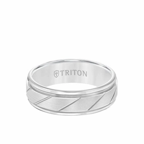 Triton Carved Wedding Band 11-2215HC-G