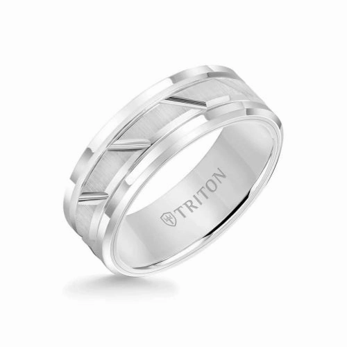 Triton Carved Wedding Band 11-4426HC-G