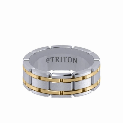 Triton Ride Wedding Band 11-6092WY8-G
