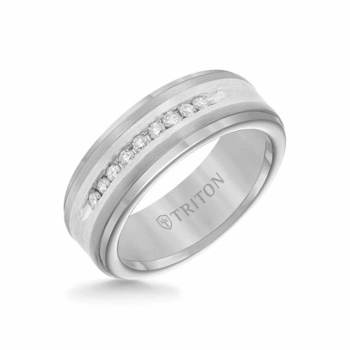 Triton Stone Wedding Band 21-2218SC-G