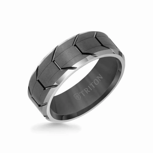 Triton Tungsten Carbide Wedding Band 11-5983NWC8-G.00