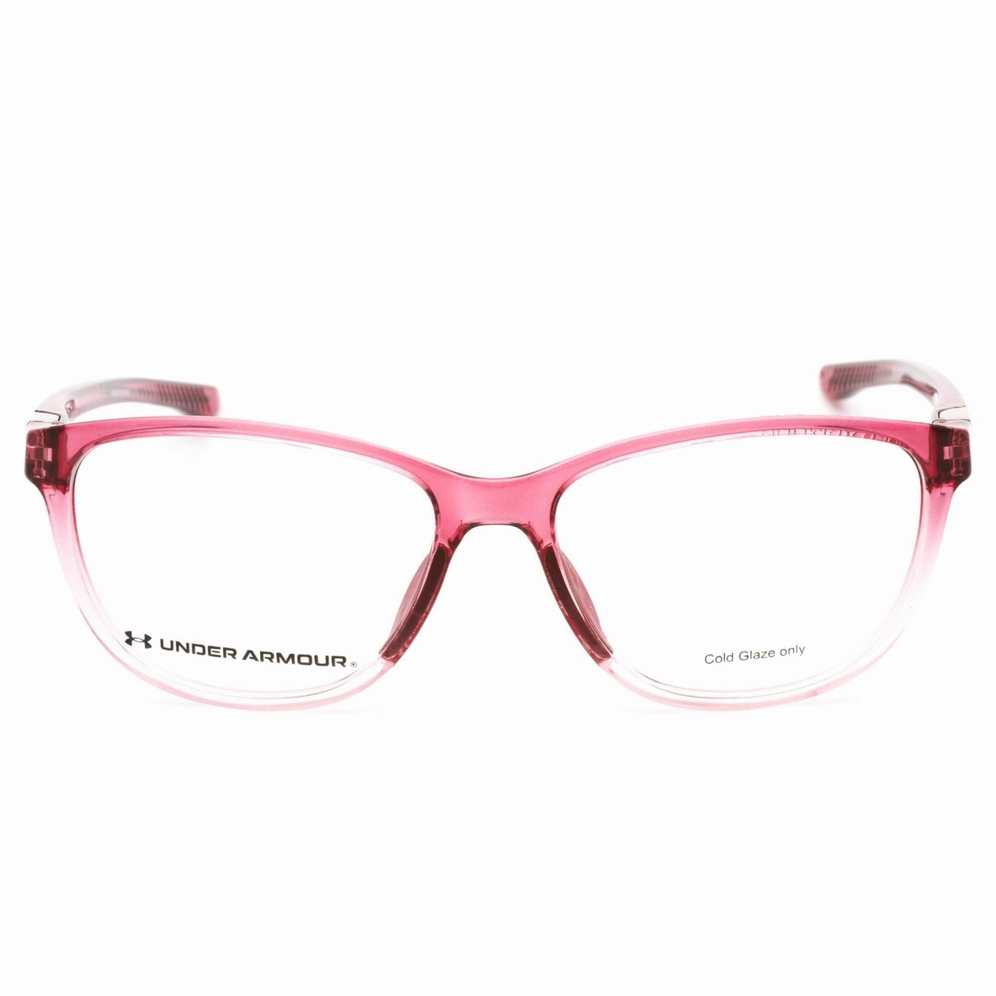Under Armour Women's Eyeglasses - Burgundy Plastic Cat Eye Frame | UA 5038 0LHF 00