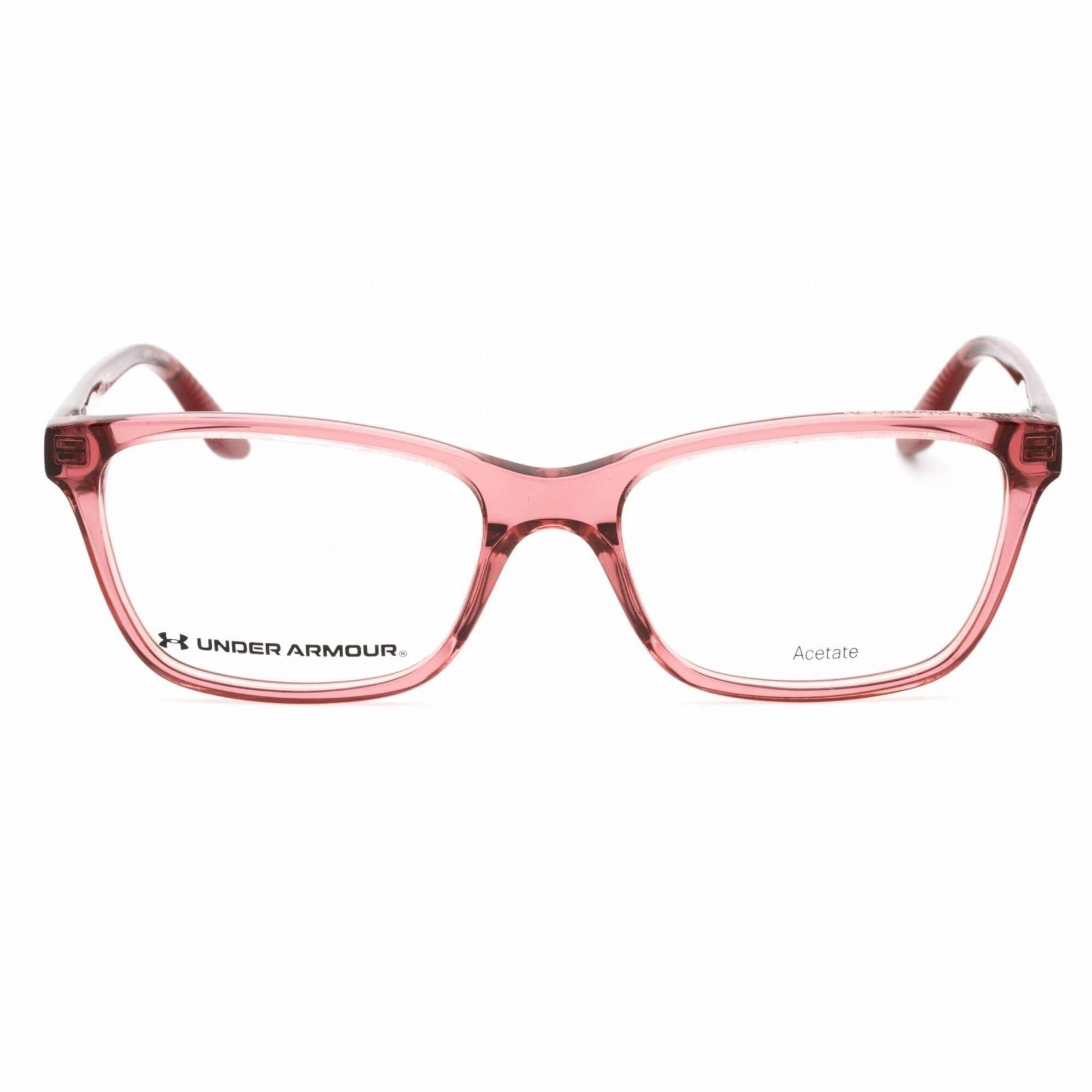 Under Armour Women's Eyeglasses - Mauve Full Rim Rectangular Frame | UA 5012 0G3I 00