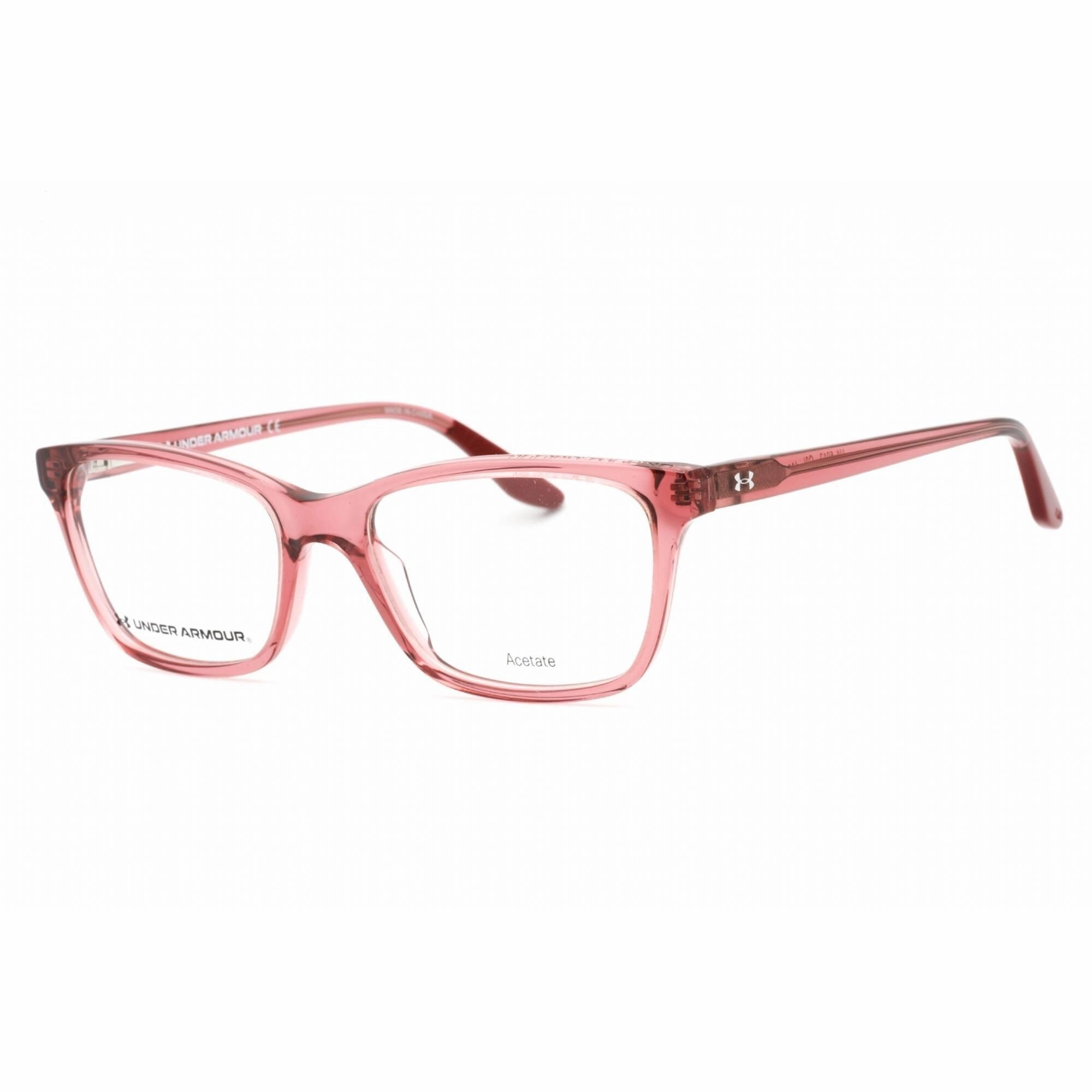 Under Armour Women's Eyeglasses - Mauve Full Rim Rectangular Frame | UA 5012 0G3I 00