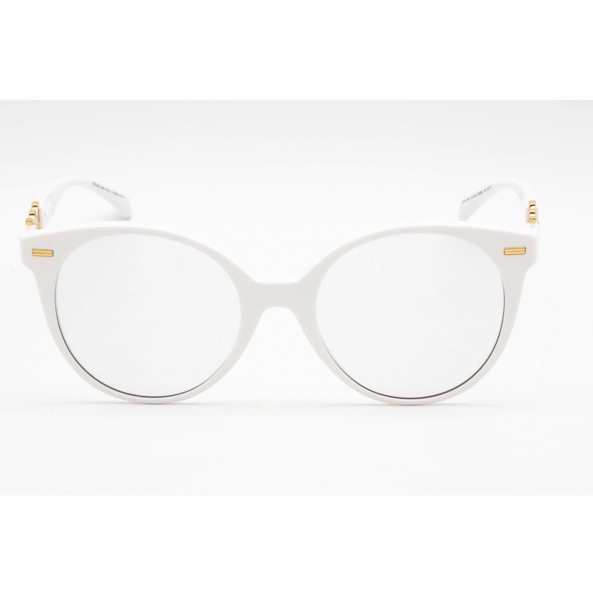 Versace Women's Sunglasses - Full Rim White Plastic Round Shaped | 0VE4442 314/M3