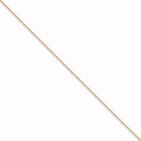 Yellow Rhodium over Brass 1.50mm Plated Ball Chain | SRN211