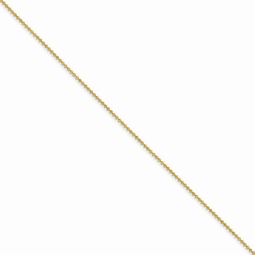 Yellow Rhodium over Brass 2.00mm Plated Ball Chain | SRN212