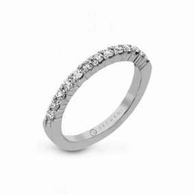 Zeghani Flower Crown Halo Wedding Band ZR90