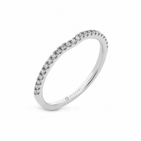 Zeghani Stack Wedding Band Zr2317-b