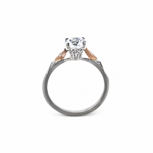 Zeghani Under Halo Engagement Ring Zr2113