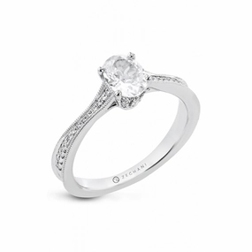 Zeghani Under Halo Engagement Ring Zr2334