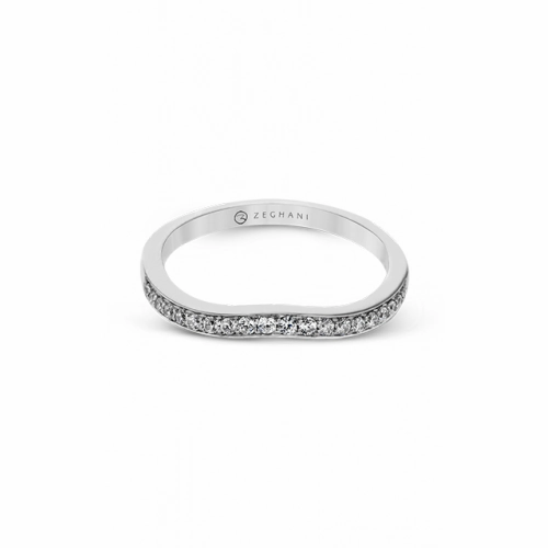 Zeghani Wedding Band Zr24pvwb
