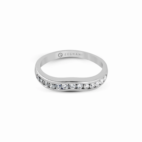 Zeghani Wedding Band ZR401
